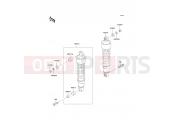 Suspension/Shock Absorber - Kawasaki EL250 (EL250-E1) 1991