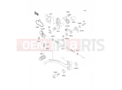 Gear Change Mechanism - Kawasaki KLE500 (KLE500-A2) 1992