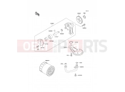 Oil Pump - Kawasaki GPZ500S (EX500-E1) 1994