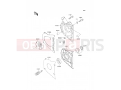 Water Pump - Kawasaki GPZ500S (EX500-E1) 1994