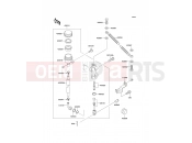 Rear Master Cylinder - Kawasaki GPZ500S (EX500-E1) 1994