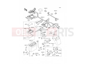 Chassis Electrical Equipment - Kawasaki GPZ500S (EX500-E1) 1994