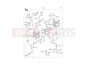 Carburetor - Kawasaki KLE500 (KLE500-A13) 2003