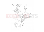 Frame - Kawasaki KLE500 (KLE500-A13) 2003