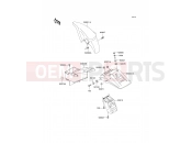 Fenders - Kawasaki KLE500 (KLE500-A13) 2003