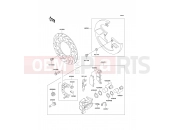 Front Brake - Kawasaki KLE500 (KLE500-A13) 2003