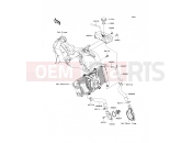 Water Pipe - Kawasaki ER-6f (EX650A8F) 2008
