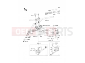Handlebar - Kawasaki ER-6f (EX650A8F) 2008