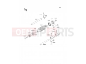 KAWASAKI 2009 Gear Change Drum/Shift Fork(s)
