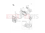 Right Engine Cover(s) - Kawasaki VN1700 NOMAD (VN1700C9FA) 2009
