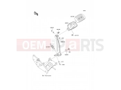 Brake Pedal - Kawasaki VN1700 NOMAD (VN1700C9FA) 2009