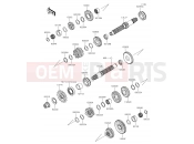 Transmission - Kawasaki NINJA 300 ABS (EX300BHFA) 2017