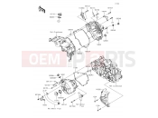 Engine Cover(s) - Kawasaki NINJA 300 ABS (EX300BHFA) 2017