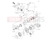 Starter Motor - Kawasaki NINJA 300 ABS (EX300BHFA) 2017