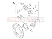 Front Brake - Kawasaki NINJA 300 ABS (EX300BHFA) 2017