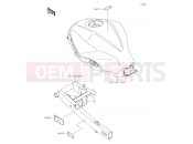 Labels - Kawasaki NINJA 300 ABS (EX300BHFA) 2017