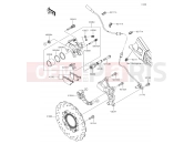Rear Brake - Kawasaki VERSYS 650 (KLE650FHFA) 2017