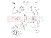 Rear Brake - Kawasaki VULCAN S (EN650DHFA) 2017