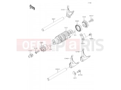 KAWASAKI VULCAN S ABS (EN650DHFA) Gear Change Drum/Shift Fork(s)