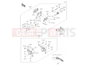 KAWASAKI VULCAN S ABS (EN650DHFA) Accessory(Passenger Backrest)