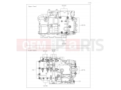 KAWASAKI NINJA 400 (EX400GJFA) Crankcase Bolt Pattern