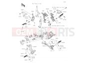 KAWASAKI NINJA 400 (EX400GJFA) Footrests