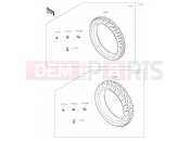 KAWASAKI NINJA 400 (EX400GJFA) Tires