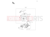 KAWASAKI NINJA 400 (EX400GJFA) Accessory(Single Seat Cover)
