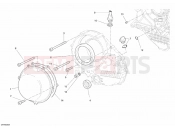 DUCATI Superbike 999 S AMA Replica CLUTCH COVER, OUTER » CLUTCH