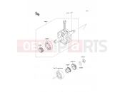 Crankshaft - Kawasaki D-TRACKER 125 (KLX125DAF) 2010