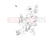 Frame Fittings - Kawasaki D-TRACKER 125 (KLX125DAF) 2010