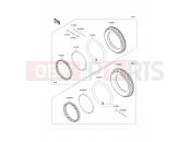 Tires - Kawasaki D-TRACKER 125 (KLX125DAF) 2010