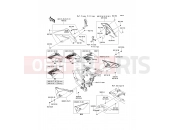 Side Covers/Chain Cover - Kawasaki D-TRACKER 125 (KLX125DAF) 2010
