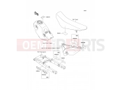 Labels - Kawasaki D-TRACKER 125 (KLX125DAF) 2010