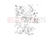 Footrests - Kawasaki ER-6f ABS (EX650DAF) 2010