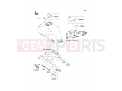 Labels - Kawasaki ER-6f ABS (EX650DAF) 2010