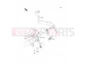 Brake Pedal - Kawasaki D-TRACKER 125 (KLX125DBF) 2011
