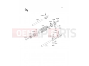 Gear Change Drum/Shift Fork(s) - Kawasaki ER-6f (EX650CBF) 2011