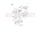 Seat Cover - Kawasaki ER-6f (EX650CBF) 2011