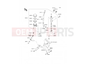 Rear Master Cylinder - Kawasaki VERSYS (KLE650CBF) 2011