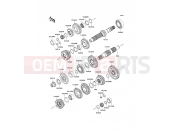 Transmission - Kawasaki VERSYS ABS (KLE650DBF) 2011