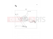 Accessory(Top Case Stay) - Kawasaki VERSYS ABS (KLE650DBF) 2011