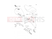 KAWASAKI W800 (EJ800ABF) Labels