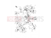KAWASAKI 2012 Footrests