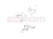 Decals(Black) - Kawasaki ER-6n (ER650ECF) 2012