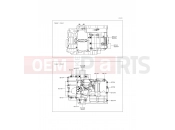 Crankcase Bolt Pattern - Kawasaki ER-6n ABS (ER650FCF) 2012