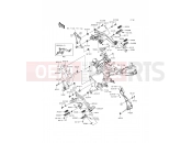 Footrests - Kawasaki ER-6n ABS (ER650FCF) 2012