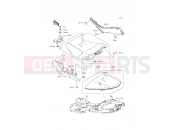 Seat - Kawasaki ER-6n ABS (ER650FCF) 2012