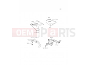 Decals(Black) - Kawasaki ER-6n ABS (ER650FCF) 2012