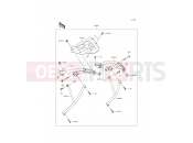Accessory(Top Case Bracket) - Kawasaki ER-6n ABS (ER650FCF) 2012